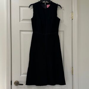 Kate Spade Classic Black Midi Dress